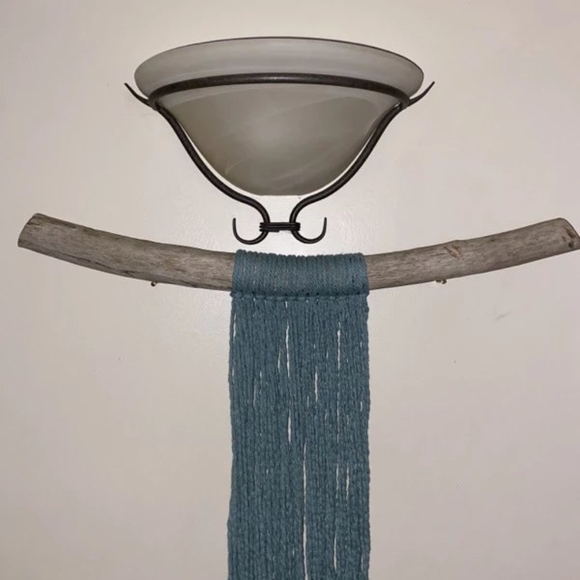 Unique HandCrafted Macrame Driftwood Wall Art Decor - Picture 15 of 16